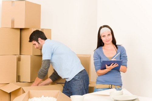 Packing materials and boxes used for relocation services in Boundsgreen