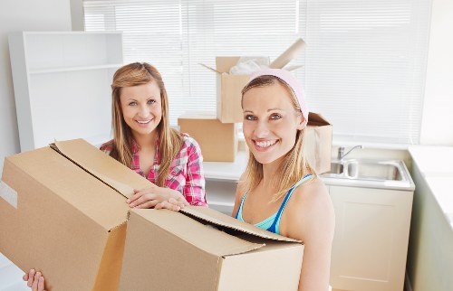 Packing team organising household items in Boundsgreen for a house move